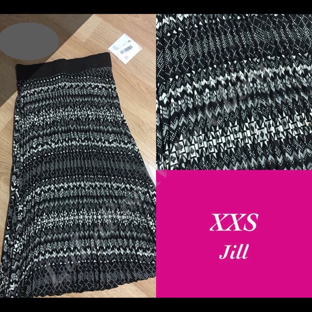 LuLaRoe XXS Jill skirt BNWT